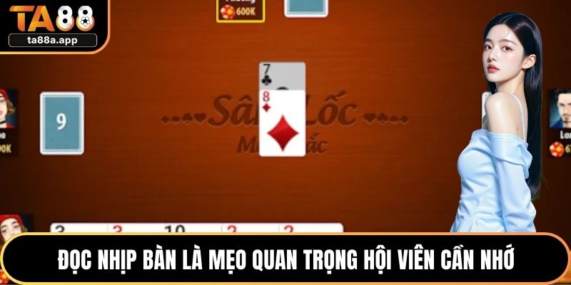 Đọc nhịp bàn là mẹo quan trọng hội viên cần nhớ